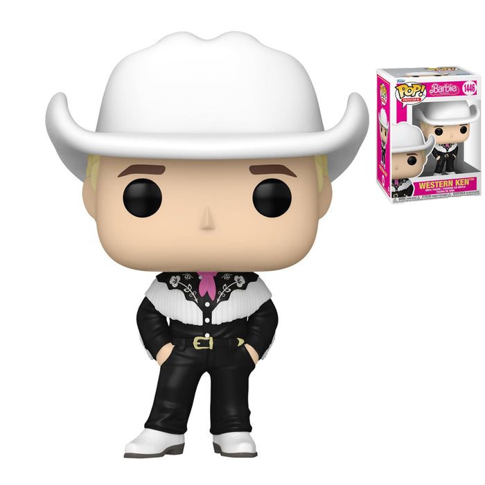 FUNKO POP! MOVIES: BARBIE - Western Ken Vinyl Toy Figure # 1446 - Bubblegum Divas 