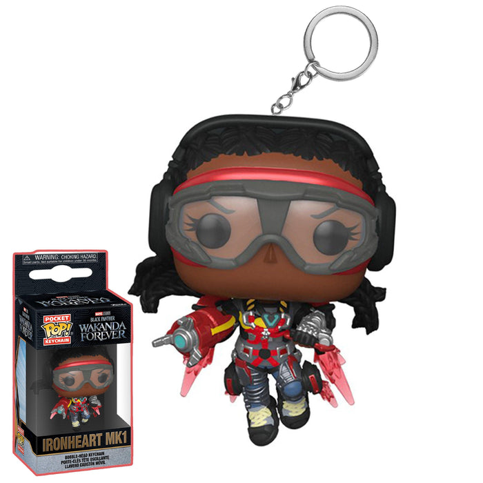 FUNKO POP! MOVIES: WAKANDA FOREVER - IRONHEART Pocket Pop! Key Chain - Bubblegum Divas 