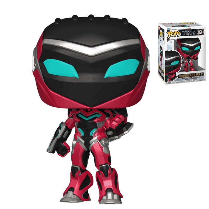 FUNKO POP! MOVIES: WAKANDA FOREVER - "IRONHEART MK 2" Vinyl Toy Figure #1176 - Bubblegum Divas