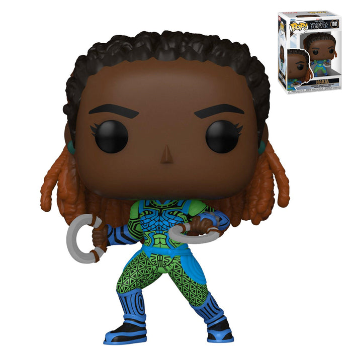 FUNKO POP! MOVIES: WAKANDA FOREVER - "Nakia" Vinyl Toy Figure #1101 - Bubblegum Divas 