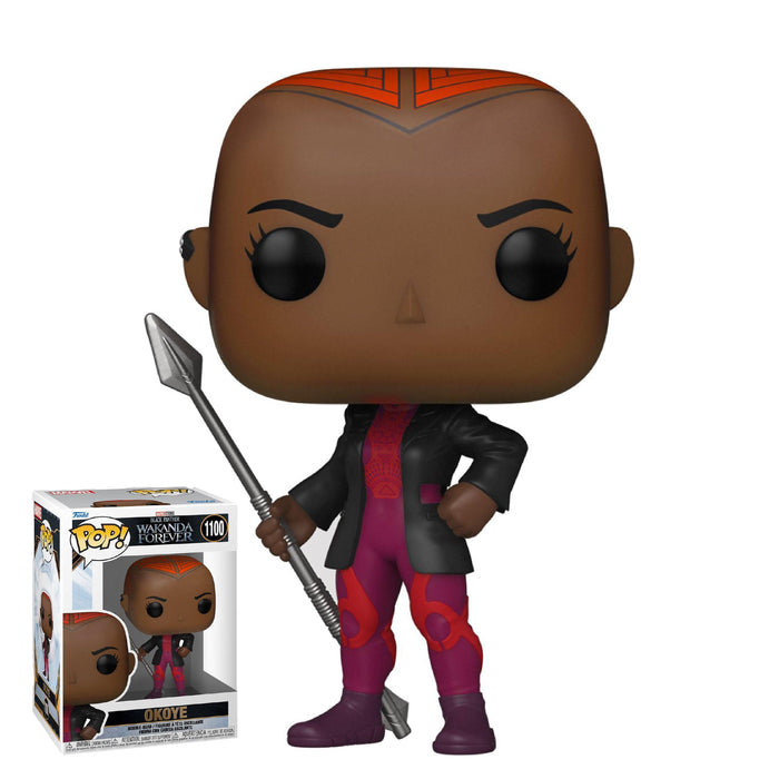 FUNKO POP! MOVIES: WAKANDA FOREVER - "OKOYE" Vinyl Toy Figure #1100 - Bubblegum Divas