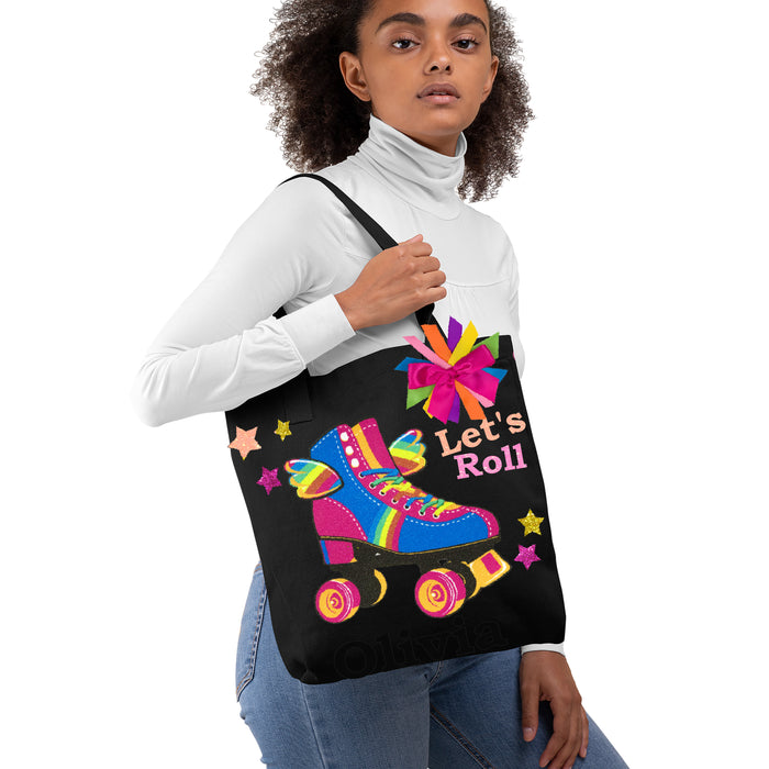 Happy Wings Roller Skate Tote Bag