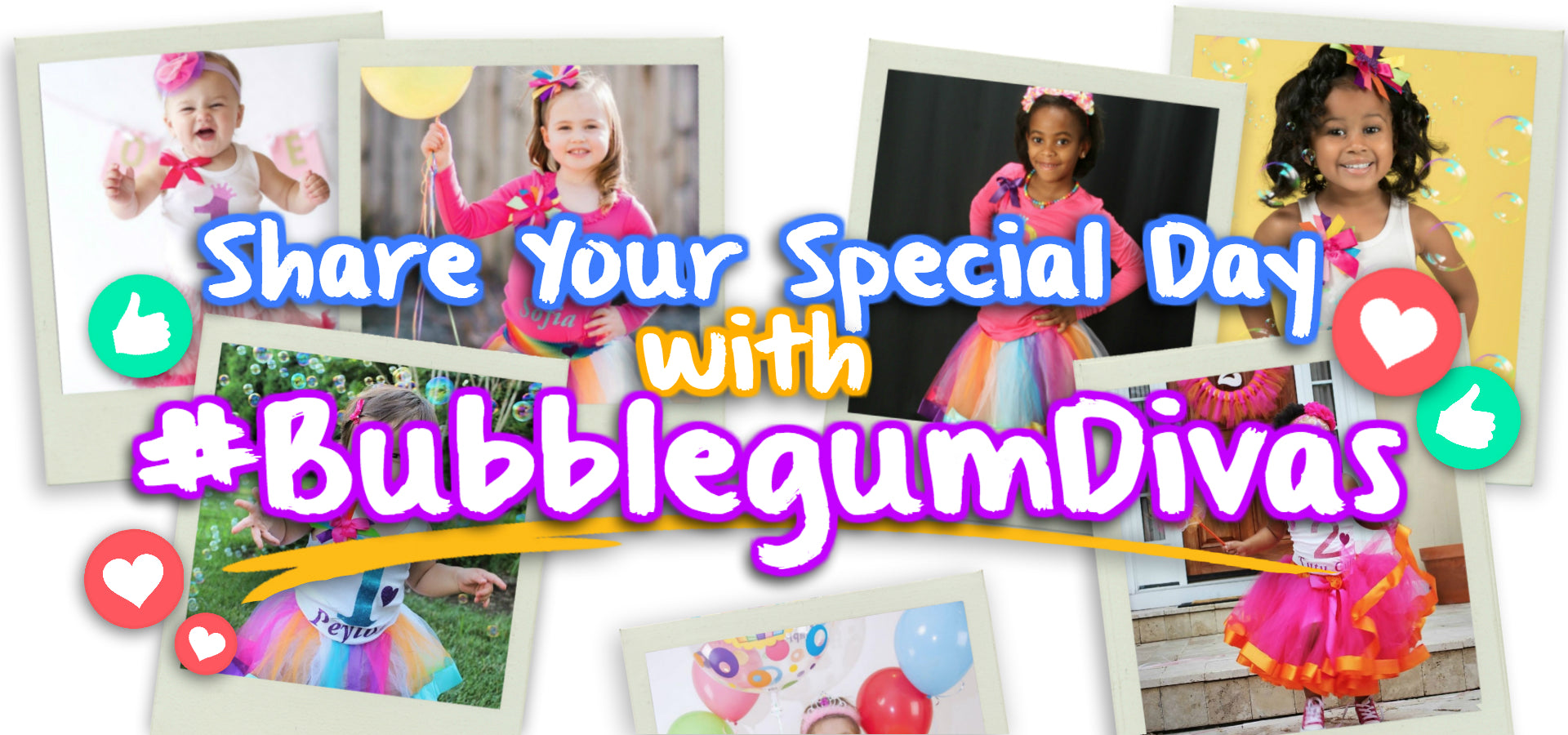 Share your special day Bubblegum Divas customer birthday party photos