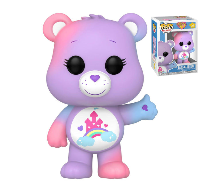FUNKO POP! ANIMATION: Care Bears - "Care-a Lot Bear" Vinyl Toy Figure #1205 - Bubblegum Divas