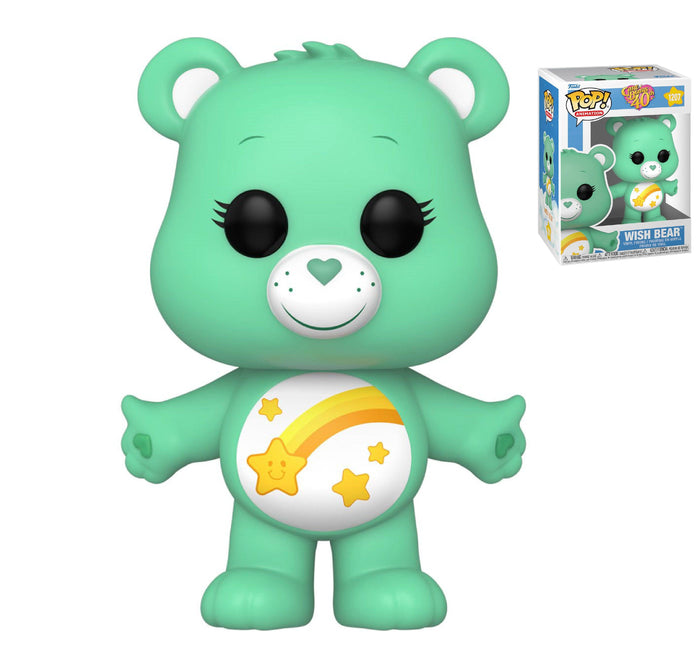 FUNKO POP! ANIMATION: Care Bears - "Wish Bear" Vinyl Toy Figure #1207 - Bubblegum Divas