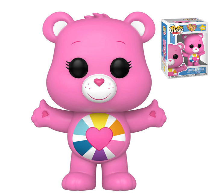 FUNKO POP! ANIMATION: Care Bears - "Hopeful Heart Bear" Vinyl Toy Figure #1204 - Bubblegum Divas