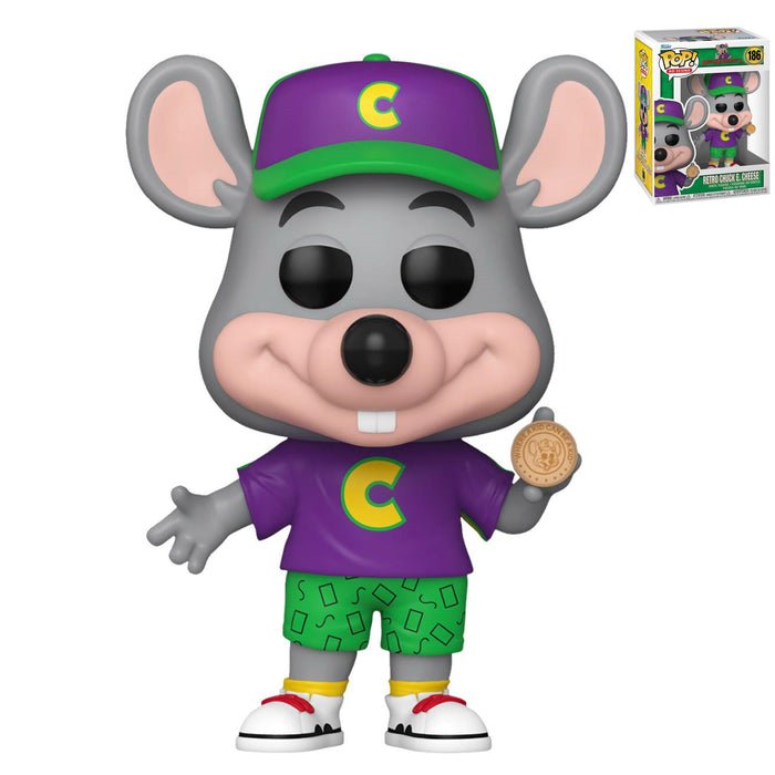 FUNKO POP! AD Icons: Chuck E. Cheese Retro Vinyl Toy Figure #186 - Bubblegum Divas