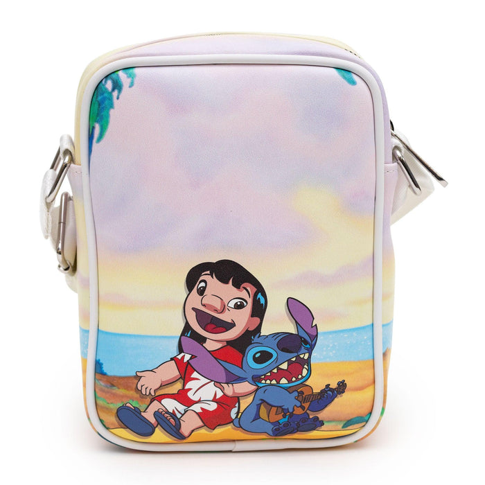 Disney: Lilo and Stitch Crossbody Bag - Riding and Beach Poses - Bubblegum Divas