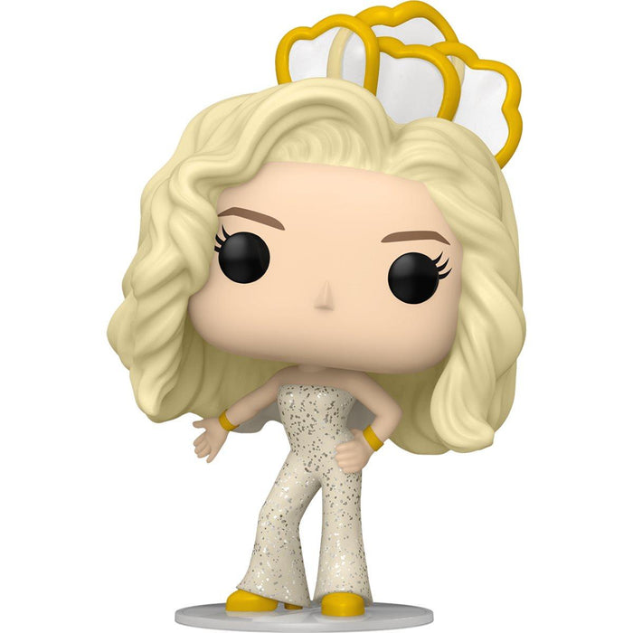 FUNKO POP! MOVIES: BARBIE - Gold Disco Barbie Vinyl Toy Figure # 1445 - Bubblegum Divas
