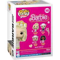 FUNKO POP! MOVIES: BARBIE - Gold Disco Barbie Vinyl Toy Figure # 1445 - Bubblegum Divas 