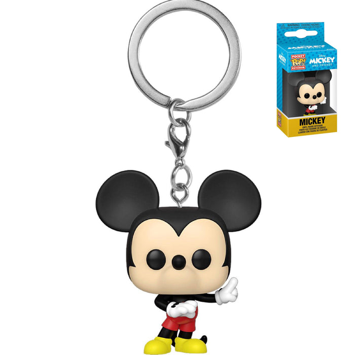 FUNKO POP! ANIMATION: Disney Classics Mickey Pocket Pop! Key Chain - Bubblegum Divas