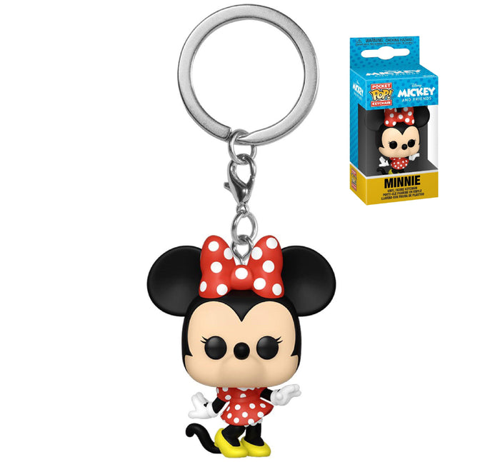 *PRE-ORDER* FUNKO POP! ANIMATION: Disney Classics Minnie Mouse Pocket Pop! Key Chain - Bubblegum Divas
