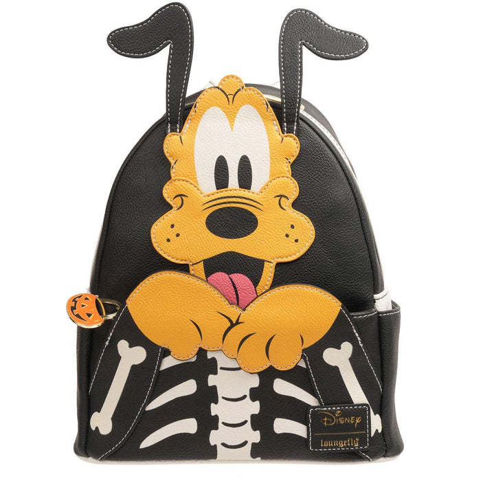 *Exclusive* Disney Pluto Skellington Glow-in-the-Dark Mini-Backpack - Loungefly - Bubblegum Divas 