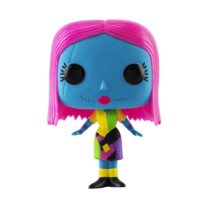 FUNKO POP! ANIMATION: The Nightmare Before Christmas - Disney SALLY (BLACK LIGHT)Vinyl Toy Figure #16 - Bubblegum Divas