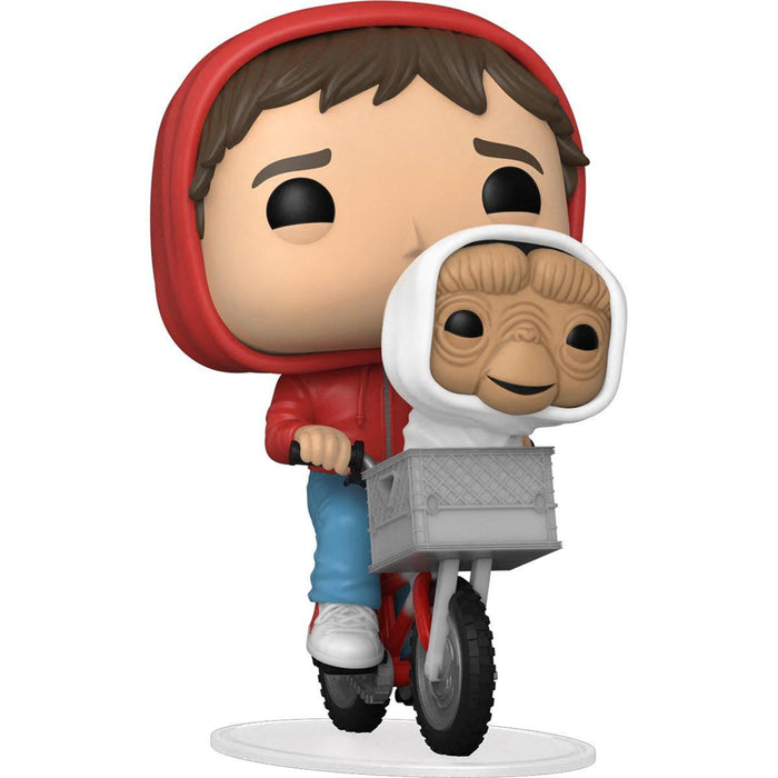 FUNKO POP! MOVIES: E.T. the Extra-Terrestrial ELLIOTT on Bike Vinyl Toy Figure #1252 - Bubblegum Divas