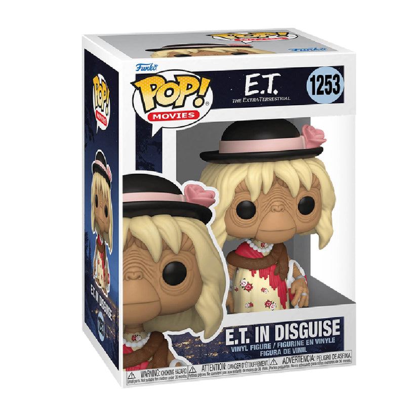FUNKO POP! MOVIES: E.T. the Extra-Terrestrial: E.T. In Disguise Vinyl Toy Figure #1253 - Bubblegum Divas 