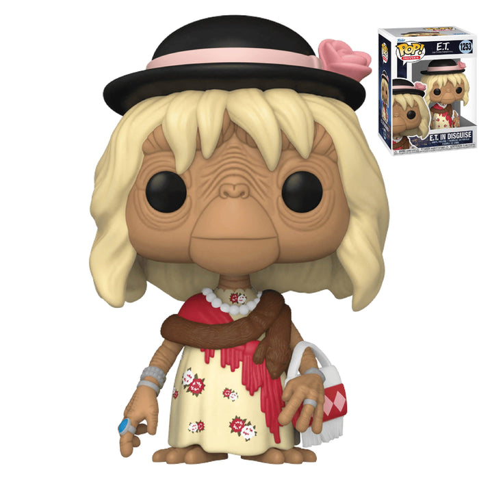 FUNKO POP! MOVIES: E.T. the Extra-Terrestrial: E.T. In Disguise Vinyl Toy Figure #1253 - Bubblegum Divas