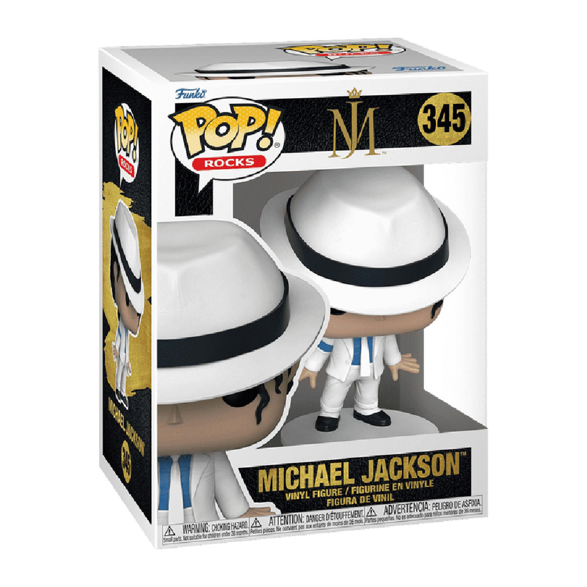 FUNKO POP! ROCKS: Michael Jackson (SMOOTH CRIMINAL) Vinyl Toy Figure #345 - Bubblegum Divas 