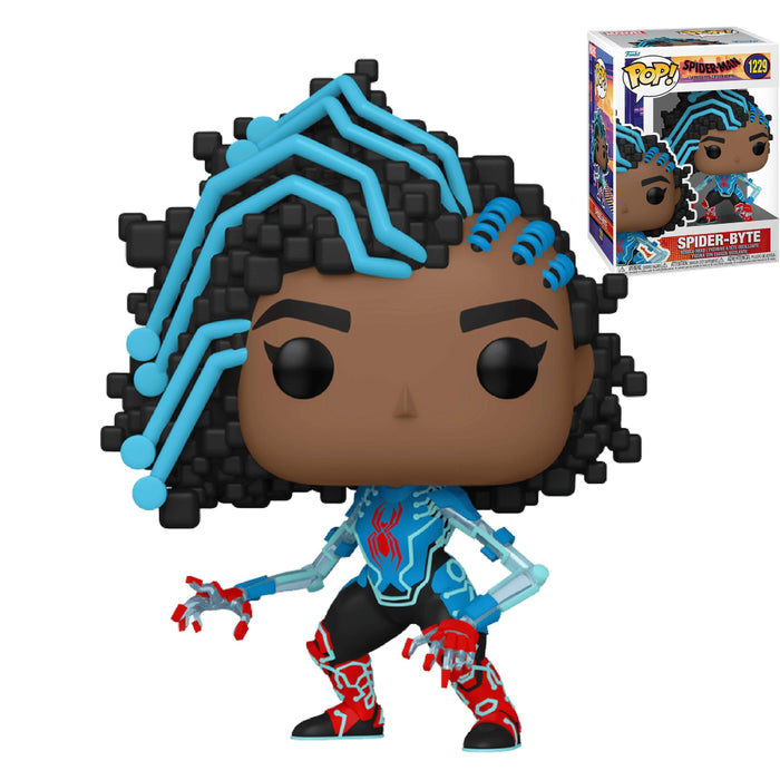 FUNKO POP! MOVIES: SPIDER-MAN - SPYDER-BYTE Vinyl Toy Figure #1129 - Bubblegum Divas