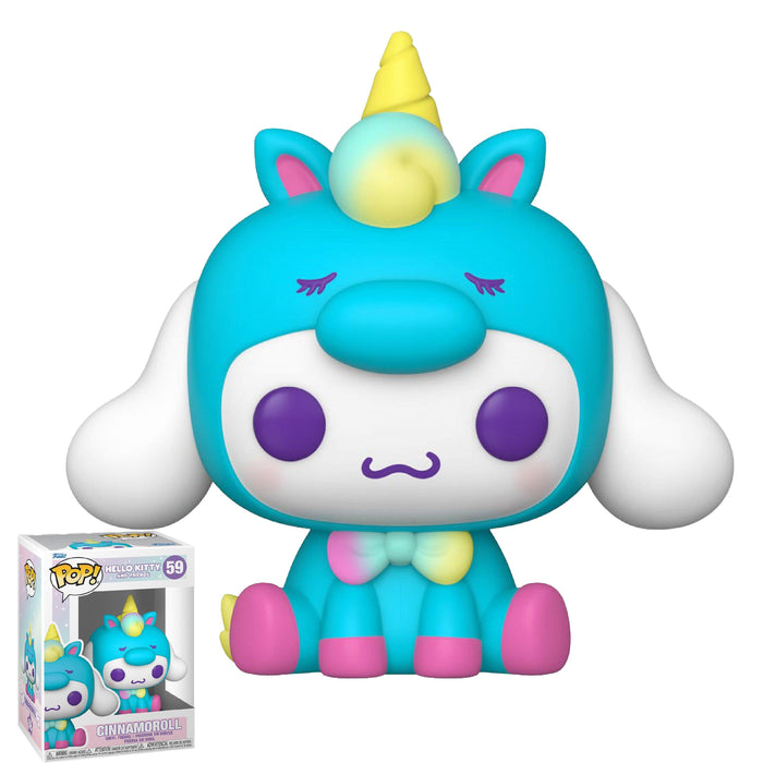 FUNKO POP! ANIMATION: Sanrio Hello Kitty- "Cinnamoroll" Vinyl Toy Figure #59 - Bubblegum Divas