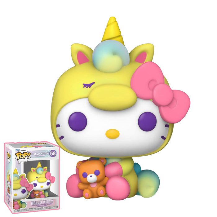 FUNKO POP! ANIMATION: Sanrio Hello Kitty Unicorn Vinyl Toy Figure #58 - Bubblegum Divas