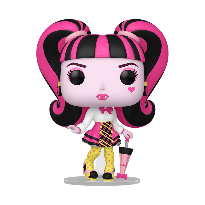 FUNKO POP! TELEVISION: MONSTER HIGH - "DRACULAURA" Vinyl Toy Figure #115 - Bubblegum Divas