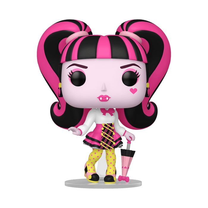 FUNKO POP! TELEVISION: MONSTER HIGH - "DRACULAURA" Vinyl Toy Figure #115 - Bubblegum Divas 