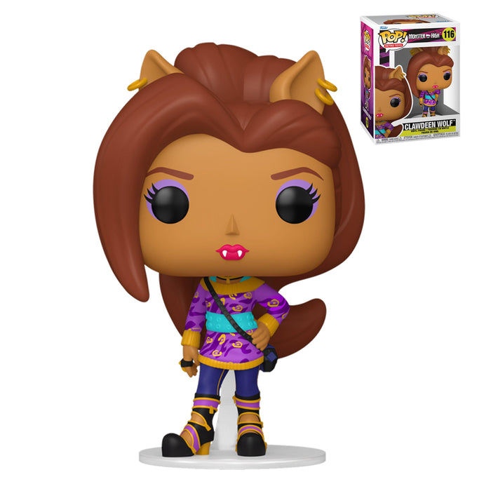 FUNKO POP! TELEVISION: MONSTER HIGH - "CLAWDEEN WOLF" Vinyl Toy Figure #116 - Bubblegum Divas