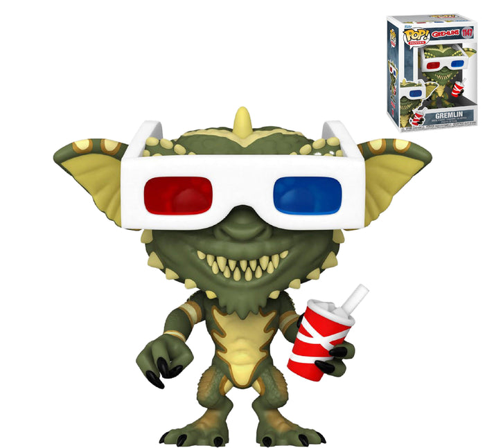 FUNKO POP! MOVIES: Gremlins Stripe with 3D Glasses Vinyl Toy Figure #1147 - Bubblegum Divas