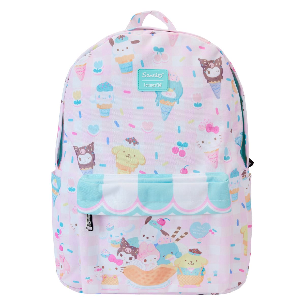 Hello Kitty Full-Size Nylon Backpack Hello Kitty Full-Size Nylon Backpack