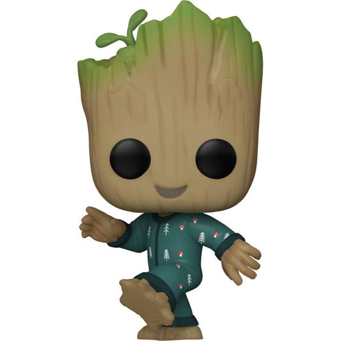FUNKO POP! MOVIES: MARVEL I Am Groot in Onesie (Dancing) Vinyl Toy Figure #1192 - Bubblegum Divas