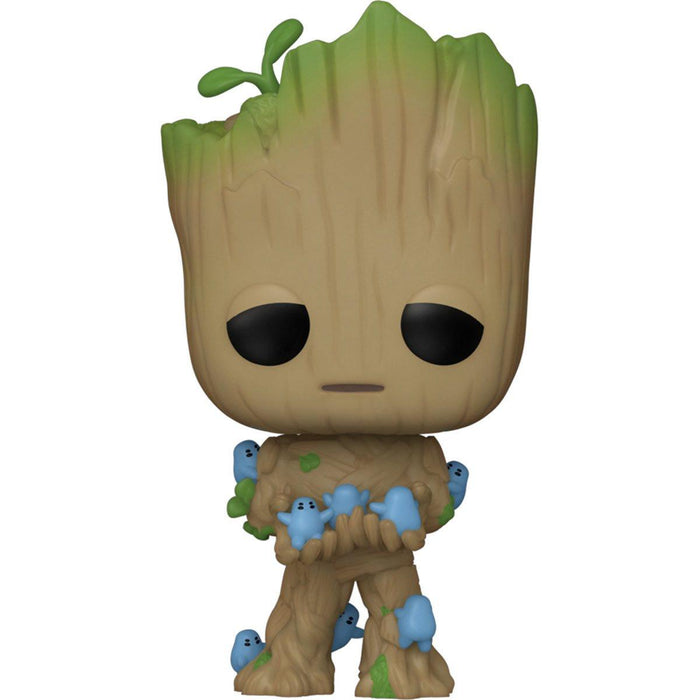 FUNKO POP! MOVIES: MARVEL I Am Groot (with Grunds) Vinyl Toy Figure #1194 - Bubblegum Divas