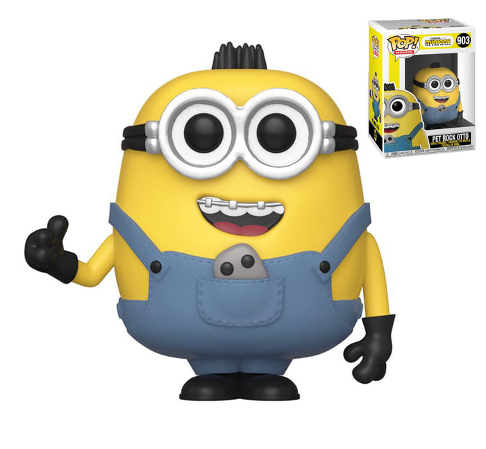 FUNKO POP! ANIMATION: Minions: The Rise of Gru Pet Rock Otto Vinyl Toy Figure #903 - Bubblegum Divas