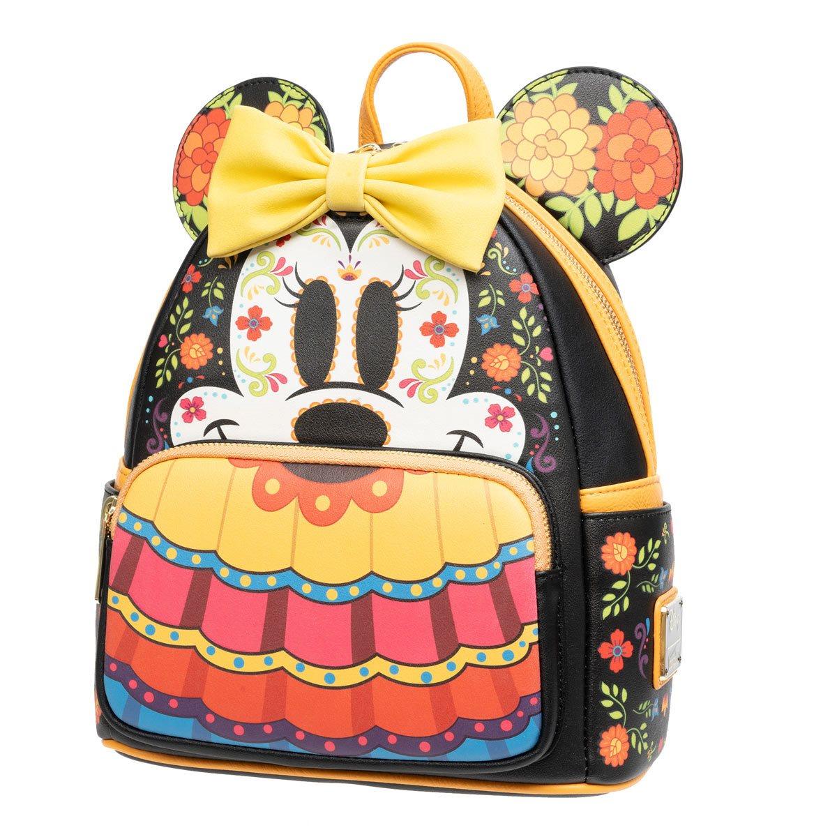 Mickey factory Sugar Skull Loungefly GID backpack