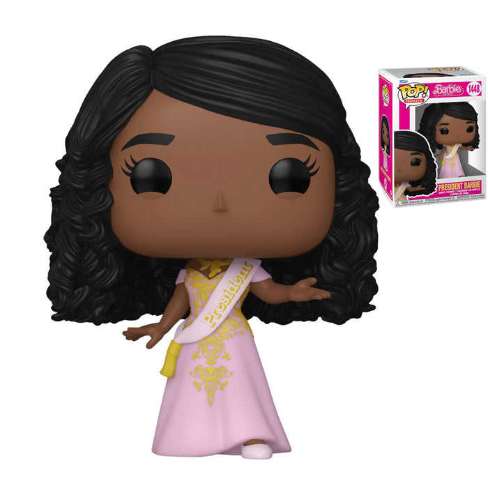 FUNKO POP! MOVIES: PRESIDENT BARBIE Vinyl Toy Figure #1448 - Bubblegum Divas