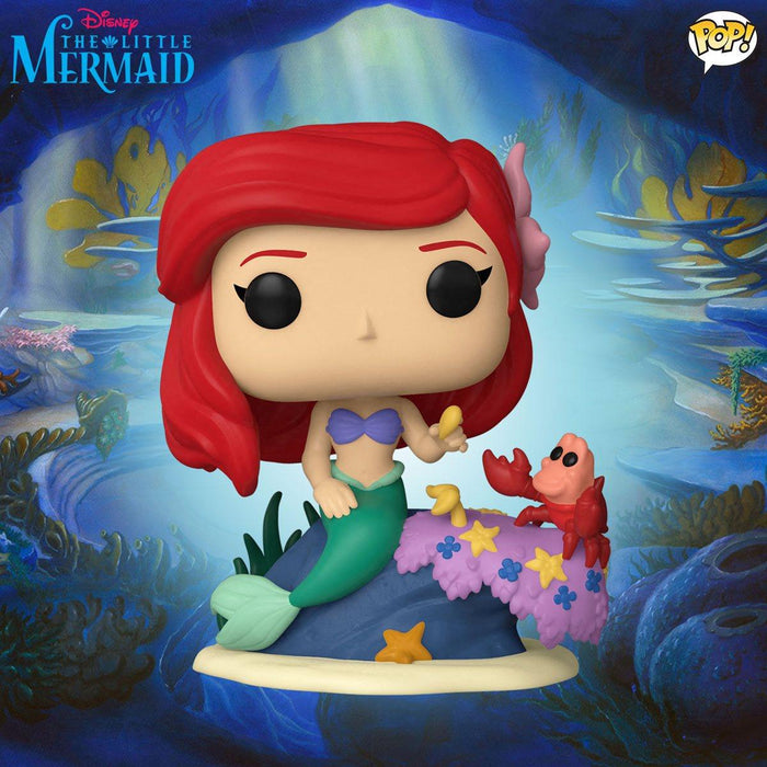 FUNKO POP! ANIMATION: Disney The Little Mermaid "Princess Ariel" Vinyl Toy Figure #1012 - Bubblegum Divas