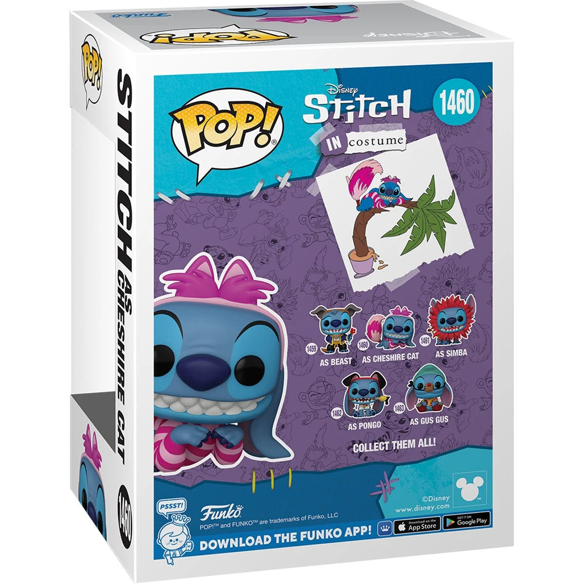 Disney Lilo & Stitch as Cheshire Cat Funko Pop! Vinyl Toy Figure #1460