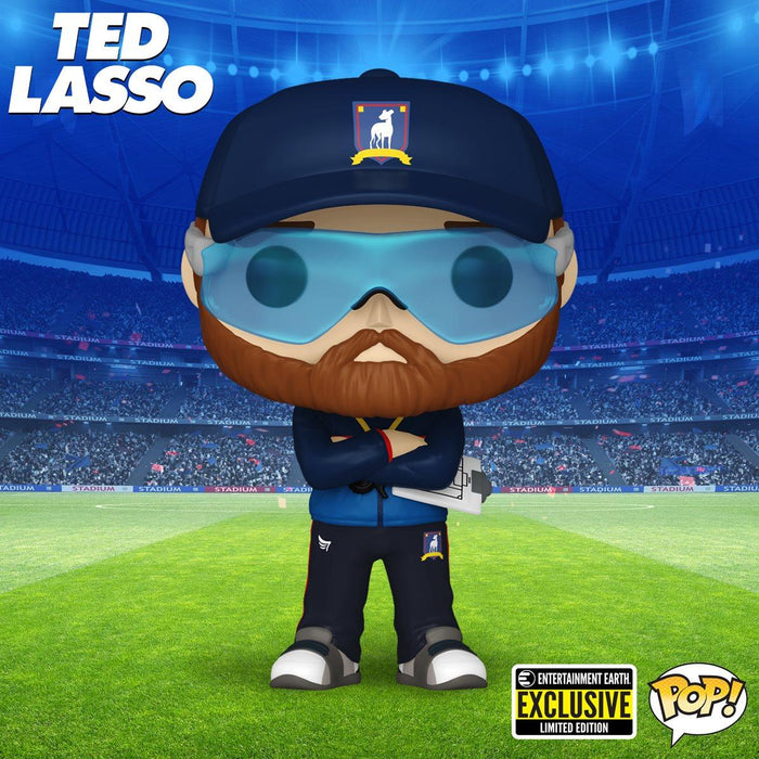 "Exclusive" FUNKO POP! TELEVISION: Ted Lasso Coach Beard Vinyl Toy Figure #1358 - Bubblegum Divas 