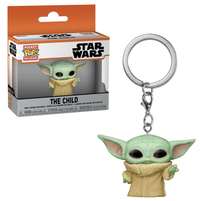 FUNKO POP! MOVIES: Star Wars - The Child Pocket Pop! Key Chain - Bubblegum Divas