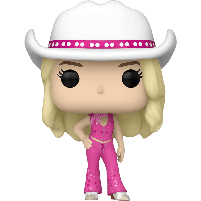 FUNKO POP! MOVIES: BARBIE - Western Barbie Vinyl Toy Figure #1447 - Bubblegum Divas