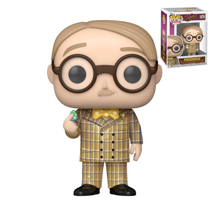 FUNKO POP! MOVIES: Willy Wonka Chocolate Factory "PRODNOSE" Vinyl Toy Figure #1479 - Bubblegum Divas 