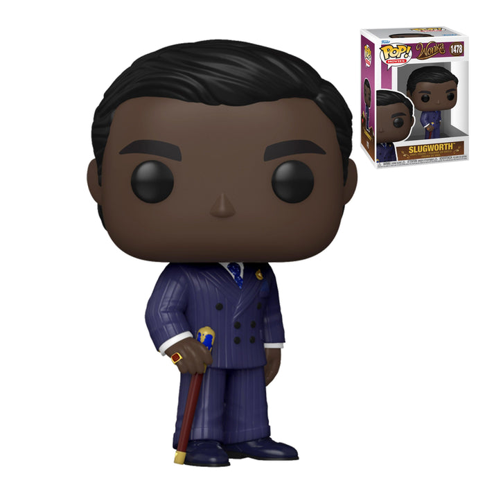 FUNKO POP! MOVIES: Willy Wonka Chocolate Factory "Slugworth" Vinyl Toy Figure #1478 - Bubblegum Divas