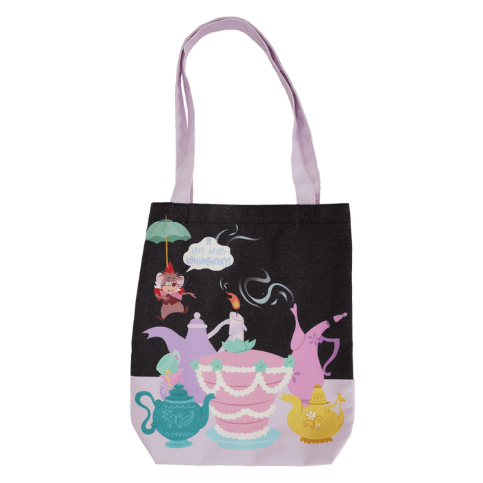 Alice in Wonderland Unbirthday Canvas Tote Bag Loungefly - Bubblegum Divas