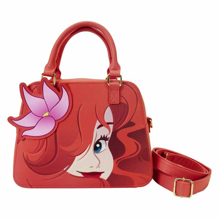 Disney The Little Mermaid Ariel Cosplay Crossbody Bag Loungefly - Bubblegum Divas