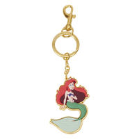 Disney The Little Mermaid Ariel Life Is The Bubbles Keychain Loungefly - Bubblegum Divas 