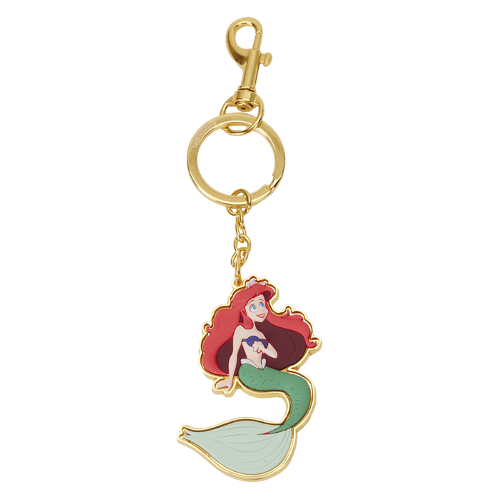 Disney The Little Mermaid Ariel Life Is The Bubbles Keychain Loungefly - Bubblegum Divas 