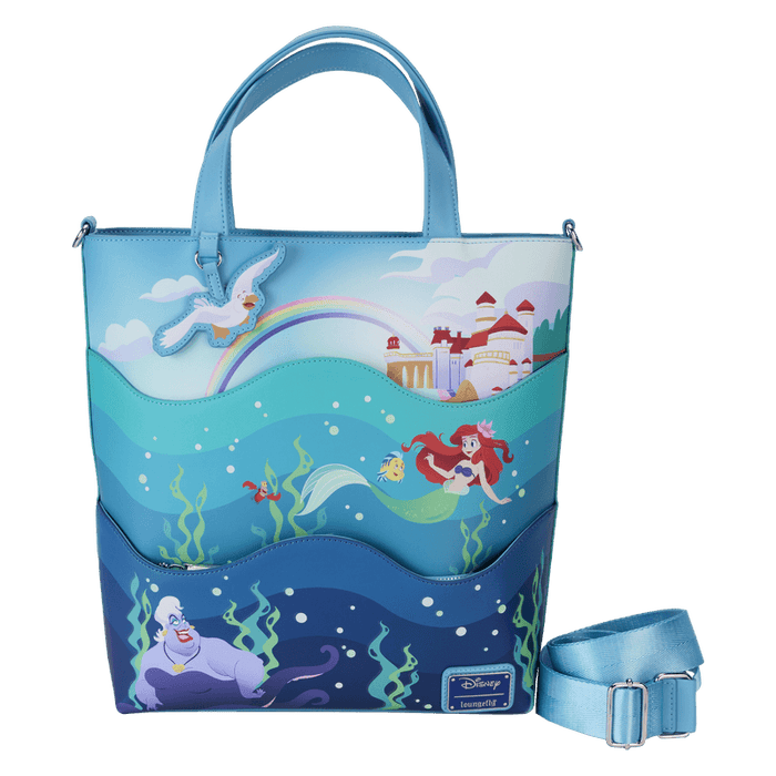 Disney The Little Mermaid Ariel Life Is The Bubbles Tote Bag Loungefly - Bubblegum Divas 