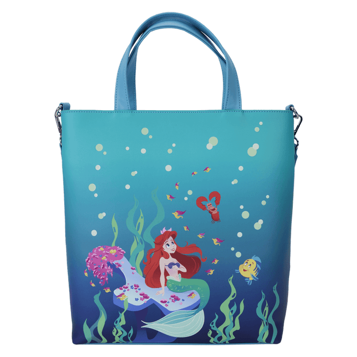 Disney The Little Mermaid Ariel Life Is The Bubbles Tote Bag Loungefly - Bubblegum Divas