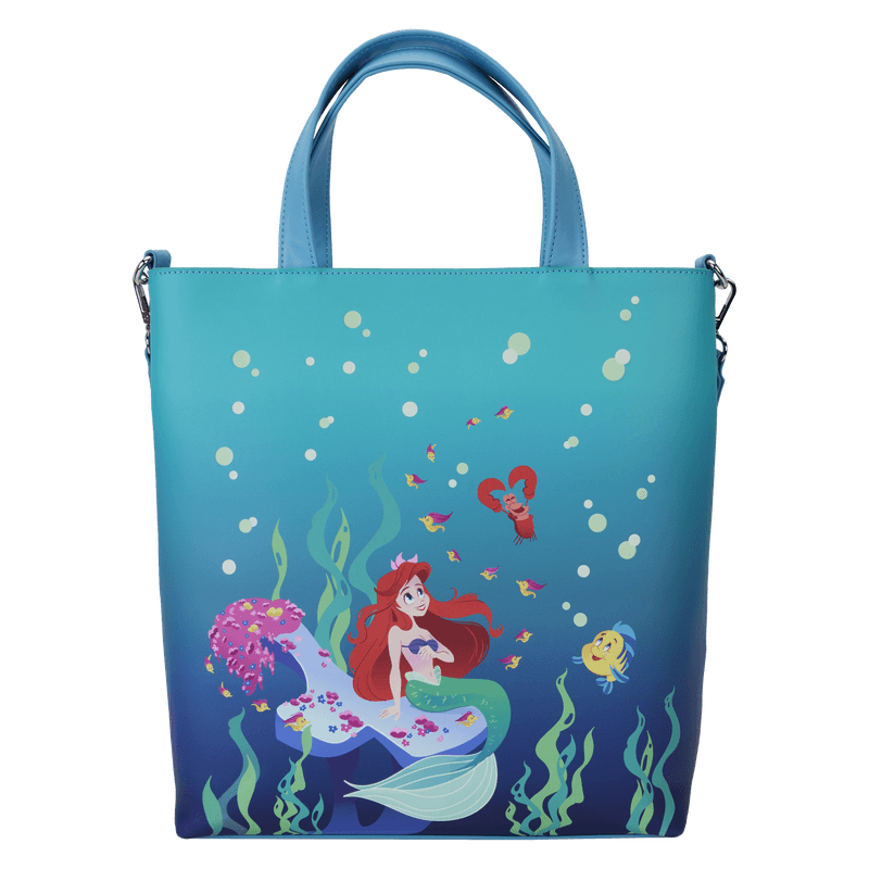 Disney The Little Mermaid Ariel Life Is The Bubbles Tote Bag Loungefly - Bubblegum Divas 