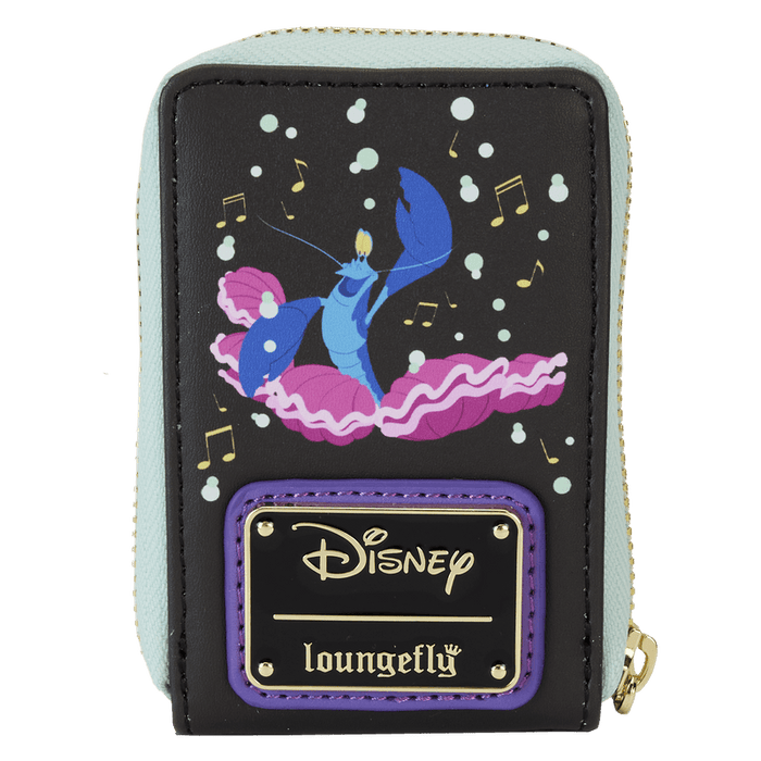 Disney The Little Mermaid Ariel Life Is The Bubbles Zip Around Wallet Loungefly - Bubblegum Divas 